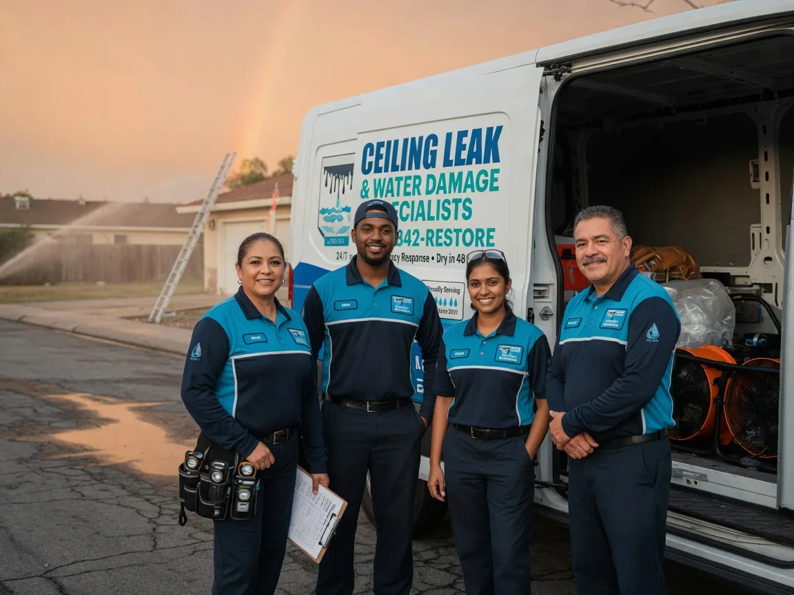 Ceiling Leak Cleanup company in Blue Mounds, WI